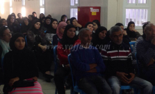 بالصور: اجتماع لأهالي طلاب مدرسة الاخوة العربية الابتدائية بيافا 